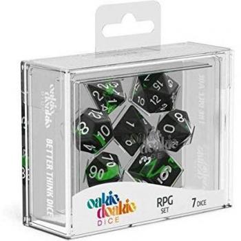Oakie Doakie Dice Dados RPG-Set Enclave - Emerald (7)
