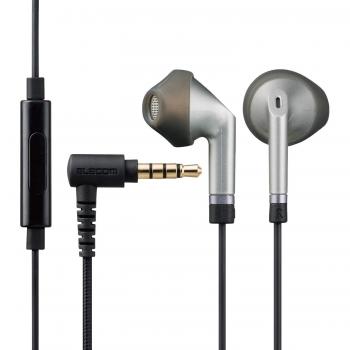 Auriculares Estéreo ELECOM In-Ear con Micrófono Fast Music FS10I, Cable Resistente, Plateado, 3.5mm