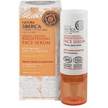 Natura Siberica Organic Certified All Skin Types, Brightening Face Serum