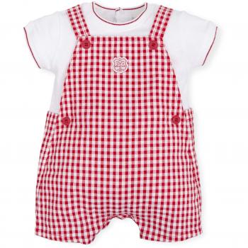 Tutto Piccolo 6290S19 Pelele Bebé Verano Manga Corta Algodón