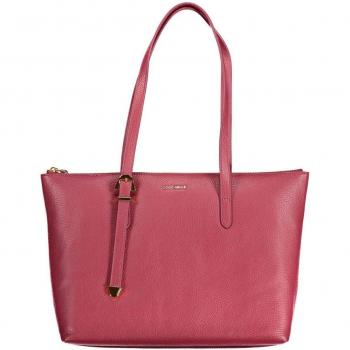 Coccinelle Red Leather Shoulder Bag with Inner Pocket, Size: ONE SIZE