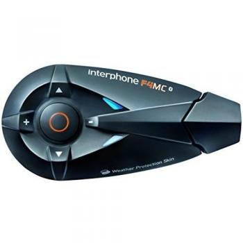 Interphone F4MC Twin-Pack - Kit manos libres para moto
