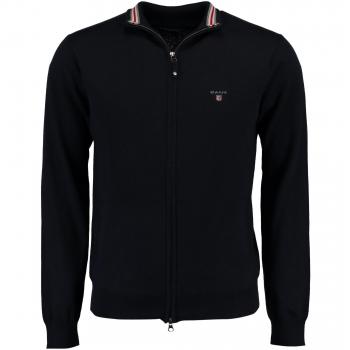 Gant Chaqueta de Punto para Hombre, Hombre, 83104405, Azul, Extra-Large