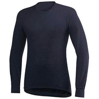 Camiseta Térmica de Merino Woolpower Crewneck 200 XL - Azul Marino Oscuro