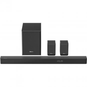 Hisense AX5100G 340W 5.1 Channel Dolby Atmos Soundbar with Bluetooth and Wireless Subwoofer - Black