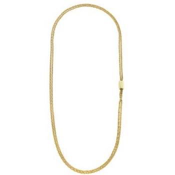 Collar de Acero Dorado para Mujer con Sistema Magnético, Talla 80 cm, Sin Piedras - BREIL TJ3485
