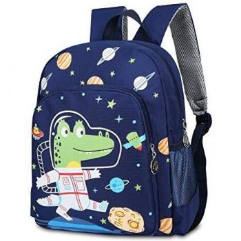 Mochilas Infantiles Mochila para Niños para Niños de 2-5 Años Infantil para Niños Primaria Pequeña Guardería Mochila Preescolar Dinosaurios Mochila,Azul