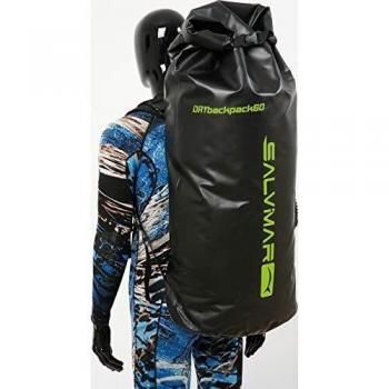 Salvimar Drybackpack 60 Mochila/macuto pesca submarina, 100 l, Negro
