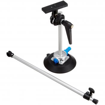 Manfrotto 241V - Rótula de bola con ventusa, negro