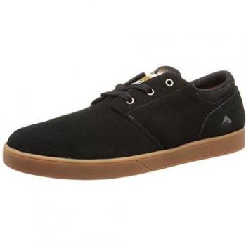 Emerica The Figueroa - Zapatillas de skateboarding para hombre, color negro