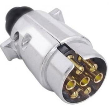 Timtina Conector de Remolque de Metal de 7 Polos para Caravana