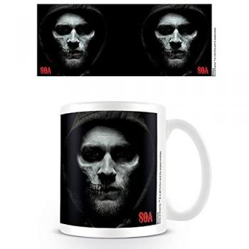 Sons of Anarchy Taza de cerámica Jax de Calavera, Multi-Color