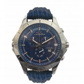 Chronotech Men's Watch CT7636M-03 (Ø 48 mm) Blue Unisex