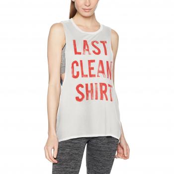 Reebok – Camiseta sin mangas para mujer, color Weiß, tamaño S