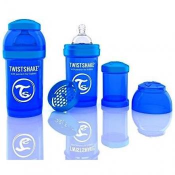 Twistshake 78002 - Biberón, color azul