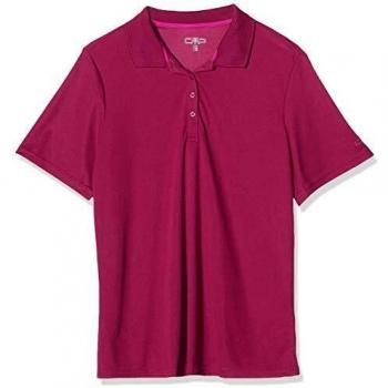 CMP Polo Maniche Corte Comfort Fit, Mujer, Karkade', D42