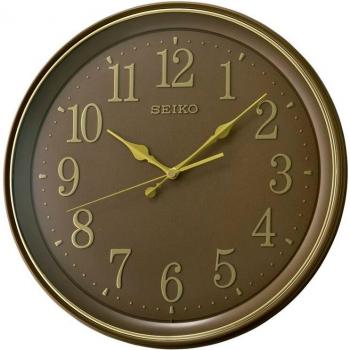 Reloj de Pared Analógico Seiko QXA798B Color Marrón Multicolor