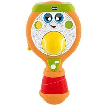 Chicco Raqueta de ténis de Juguete para bebés, Color Arancione
