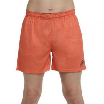 Short Bullpadel Longo Calabaza Vigore Pantaloncini de Padel para Hombre, color naranja, tejido ligero y transpirable, ajuste cómodo, ideal para la práctica del pádel