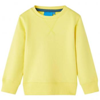 Sudadera infantil amarillo claro 104