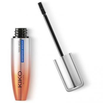 KIKO Milano Maxi Mod Waterproof Mascara 12ml - Máscara de Pestañas con +300% Efecto Volumen, Resistente al Agua