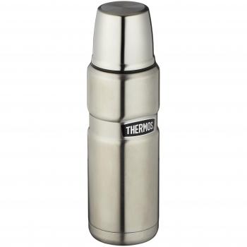 Botella Térmica THERMOS Stainless King 0,47L Acero Inoxidable, Aislamiento de 12h Caliente y 24h Frío, Compacta y Robusta, BPA-Free