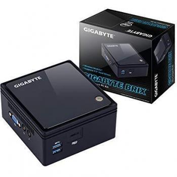 Mini PC Gigabyte Brix GB-BACE-3160 N3160 con Intel Celeron J3160, RAM 4GB DDR3 y disco duro de 500GB HDD
