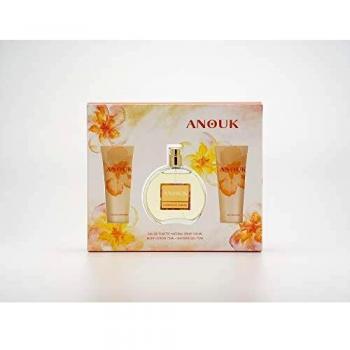 Anouk - Set para Mujer con Agua de Tocador 100 ml + Locion Corporal 75 ml + Gel de Ducha 75 ml