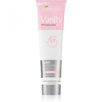 Bielenda Vanity Pro Express Hair Removal Cream for Arms, Underarms and Bikini Line for Sensitive Skin Pink Aloe 75 ml