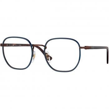 Persol PO1014VJ Asian Fit 1127 Men's Eyeglasses Blue Size 52 - Frame Only with Blue Light Block Available