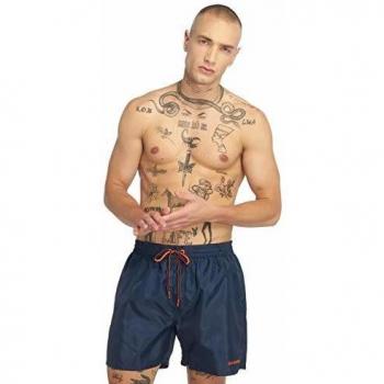 Diesel Hombre Pantalones Cortos de baño - Azul Marino, Mediana