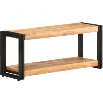 vidaXL TV Cabinet 90x30x40 cm Solid Acacia Wood