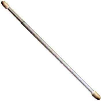 Riel Chyc 53.276 - Portavisillos Extensible Oval Blanco, 40 - 60cm, 2 Piezas