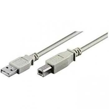 Cable USB 2.0 A-B 1m M-M Microconnect - Transferencia de Datos de Alta Velocidad