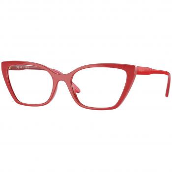 Vogue Eyewear VO5519 3080 Armazones para Mujer Rojas con lentes recetados de 54 mm