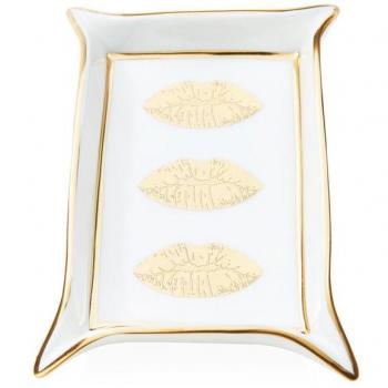 Jonathan Adler Lips Decorative Tray