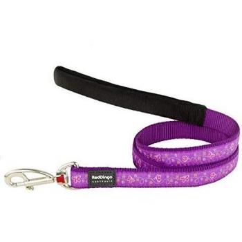 Red Dingo GmbH 9330725065826 Correa Perro Butterfly, S, Morado