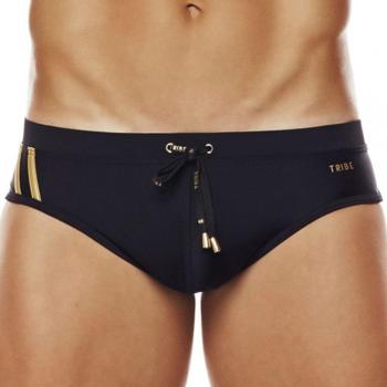 Tribe Slip de baño Mónaco negro L