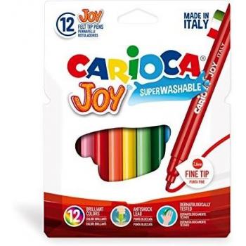 ROTULADORES CARIOCA JOY ENVASE 12 COLORES