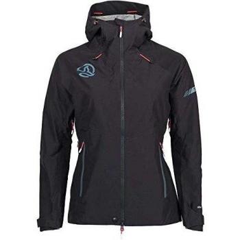 Chaqueta Deportiva Mujer Ternua Kazbek - Impermeable, Degradado Negro/Azul