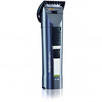 Cortapelos Babyliss E791E - Recortadora para Cara y Cabello - Cuchillas de Acero Inoxidable - 32 Posiciones de Corte - Autonomía de 45 Minutos - Indicador LED