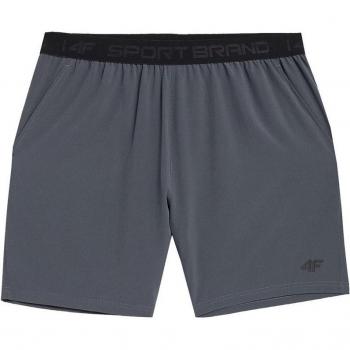 4F-Pantalón Corto Deportivo Gris Hombre Talla XL