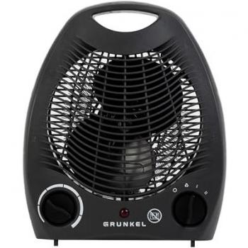 Calefactor de Baño Grunkel WB-2000 - 2000W, 3 Modos, 6 Niveles de Potencia, Antisobrecalentamiento y Antivuelco, Ligero y Fácil de