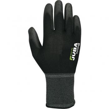 Guante de Nylon con Recubrimiento Eco-Pu Juba Talla 11 Color Negro