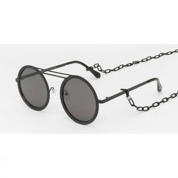 Urban Classics 104 Chain Sunglasses - Unisex Black/Black One Size