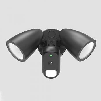 Proyector LED Superled 2x12W con Detector de Difusores Opacos y Cámara de Vigilancia