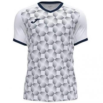 Camiseta Manga Corta Hombre Supernova III Blanco Marino Joma