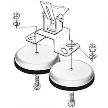 Base magnética para faros de trabajo HELLA 8HG 004 806-001