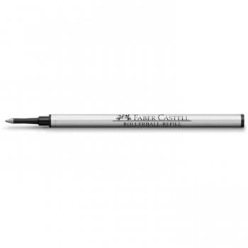 Faber-Castell - Cartucho de tinta de recambio para bolígrafo, color negro