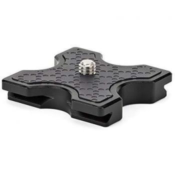 Joby Quick Relase - Placa QR, 5 K, Color Negro, Compacto